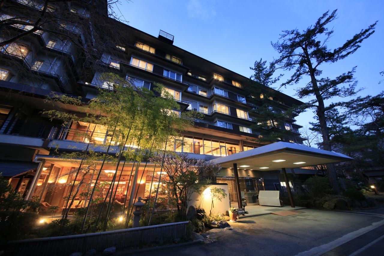 Shimobe Hotel Minobu Eksteriør bilde